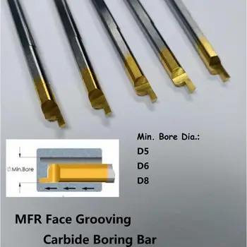  Обработка канавок для лица MFR, полноразмерный токарный станок 5-6 8 мм, Токарный инструмент, твердосплавная расточная планка