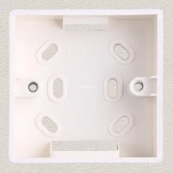  глубина 3,3 см Настенная распределительная коробка Блок питания с защитой от воспламенения для термостата Коробка регулятора температуры для корпуса Прочный челнок