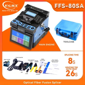  Многоязычный аппарат для сращивания оптического волокна FCST FFS-80SA SM & MM FTTH для сращивания оптического волокна