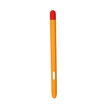 Для Samsung Galaxy Tab S6 Lite пенал Защитный силиконовый чехол для планшета, стилус, чехол для сенсорной ручки, оранжевый