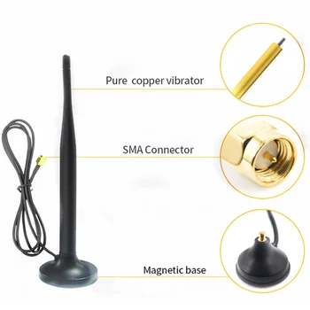  LTE-antena SMA 4G для внутреннего использования, внутренняя цифровая телевизионная антенна montada 433 беспроводная внешняя телевизионная антенна для портативного телевизора