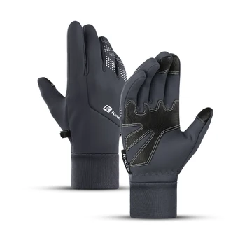  Зимние лыжные перчатки с сенсорным экраном для женщин, мужчин, противоскользящие ветрозащитные перчатки с полными пальцами для холодной погоды Для катания на лыжах, велосипеде