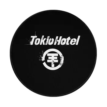  Геймерский коврик для мыши Tokio Hotel, водонепроницаемый коврик для мыши, настольные аксессуары, стильные простые модные коврики для мыши на заказ для офисного домашнего компьютера