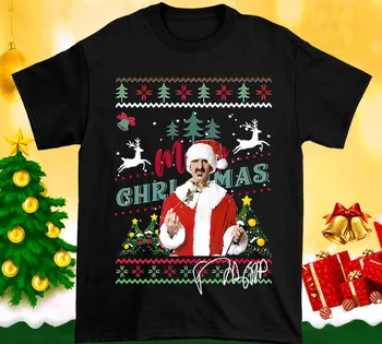 Фирменная Рождественская Черная футболка Фрэнка Заппы, Все размеры NL2403