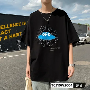  Мужская хлопчатобумажная футболка для мужчин и женщин, футболка унисекс в корейском стиле, Летние повседневные топы, забавная футболка с графическим рисунком, уличная одежда 2023 г.