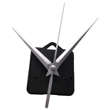 Бесшумные часы Craft, настенные часы Core Art, Аксессуары для настенных часов DIY, креативный механизм для настенных часов, серебряная игла