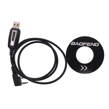  Портативная рация USB Кабель Для Программирования K разъем для BaoFeng UV5R/888s Провод Для Двусторонней Радиосвязи Walkie Talkie