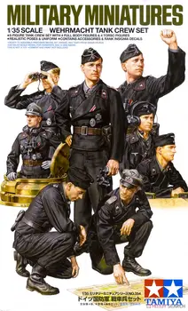  Tamiya 35354 Военные миниатюры немецкого вермахта-набор танкистов в масштабе 1/35