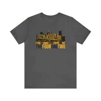  Four One Two Skyline - серия 412 - Питтсбург, футболка с коротким рукавом, длинные рукава