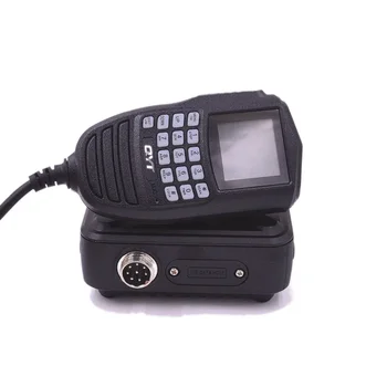  QYT WP12 Мобильное радио Мини 25 Вт 200 Каналов Двухдиапазонный Автомобильный Домофон FM-трансивер Многофункциональный ЖК-экран PTT HAM Микрофон