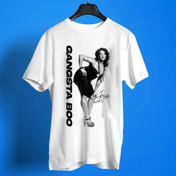 Новая популярная футболка Gangsta Boo, фирменный подарок для фанатов, мужская рубашка S-3XL с длинными рукавами