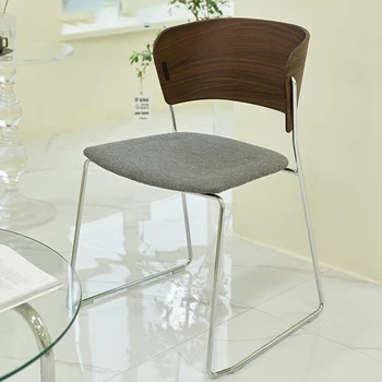  Индивидуальные обеденные стулья в скандинавском стиле с акцентом, расслабляющие буфеты в кафе, кухонный стул, игровой мобилизатор Sillas De Comedor Furnitures T50CY