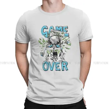  Специальная футболка с дизайном пинбола Футболка для отдыха Game Over Новейшие вещи для мужчин и женщин