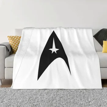  Одеяло Star Treks, бархатный принт, кинофильм, Многофункциональное легкое тонкое покрывало для кровати, покрывала для дивана