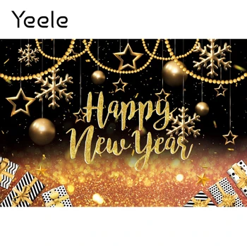  Yeele 2022 Happy New Year Photocall Фотография Блестящие Пятна Детский Портретный Фон Фон Для Фотостудии Photographic