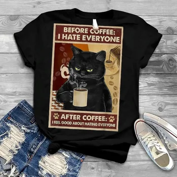  Плохой Кот Перед Кофе , Я Всех Ненавижу .