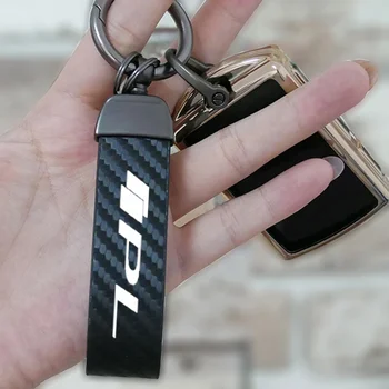  Брелок из углеродного волокна с логотипом автомобиля, брелок для ключей, автомобильный стайлинг для Infiniti IPL, брелок для ключей, Ювелирная пряжка с квадратным рисунком