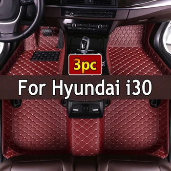  Автомобильные коврики для Hyundai i30 Elantra Touring FD 2007-2010, защитные коврики от грязи, кожаные коврики, коврики, автомобильные аксессуары