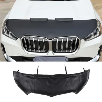  Для BMW X1 U11 2023 + Защитный чехол от песка и камней на капот автомобиля, кожаные Аксессуары для экстерьера