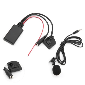  Автомобильный стереомикрофон с аудиокабелем AUX Bluetooth 5.0 Замена для Seat DC 12V