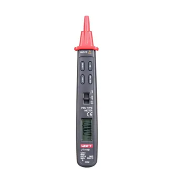  Цифровой Мультиметр Типа ручки UNI-T UT118B Для проверки напряжения/Сопротивления/Емкости Функция EF Непрерывный Зуммер ЖК-подсветка