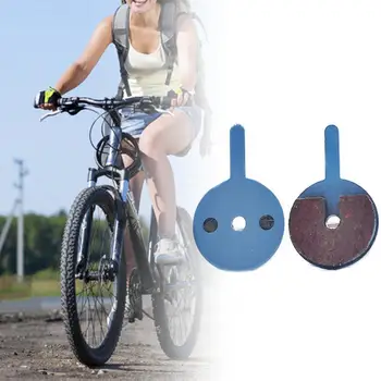  2 шт. полуметаллических износостойких медных волокон, сменные дисковые тормозные колодки для MTB велосипеда, аксессуары для велосипеда