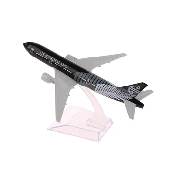  16 см Масштаб 1:400 Металлическая Модель самолета, Отлитая под давлением, Новозеландский Boeing 777 Airlines, Точная Копия Самолета Airbus, Авиационная Миниатюрная игрушка