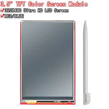  3,5-дюймовый Модуль Сенсорного экрана 480x320 TFT LCD ILI9486 ЖК-дисплей для Платы Arduino UNO MEGA2560 с Сенсорной Панелью/Без нее