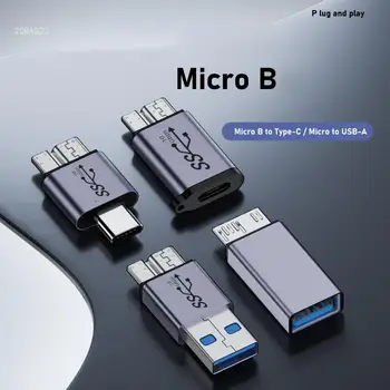  Конвертер USB3.0 Type C Женский в MicroB мужской USB C для зарядки и синхронизации данных MicroB