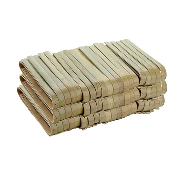  480 Упаковок мини-бамбуковых щипцов, 4-дюймовые Одноразовые Щипцы, Экологичная Мини-Одноразовая Бамбуковая посуда, Щипцы для тостов
