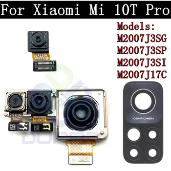  Объектив камеры заднего вида для Xiaomi Mi 10T Pro 5G Selfie Фронтальный, маленький, обращенный к модулю камеры заднего вида, вид сзади Запасные части