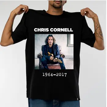  Новая хлопковая мужская футболка Chris Cornell Memory с длинными рукавами S-235XL 1NG213