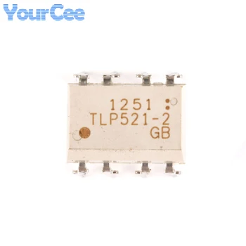  Интегральная схема TLP521 TLP521-2GB DIP-8 встроенного фотосоединителя P521-2 IC