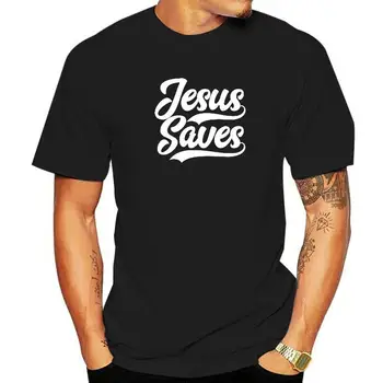  Иисус Спасает Цитата, основанная на вере, христианский пуловер, толстовка, футболки Cosie, Модные хлопковые мужские футболки, удобные