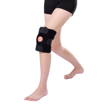  Весенний наколенник Регулируемый Ремень Для поддержки ног Защищает коленную чашечку Снимает Боль В суставах Восстановление после артрита Травм Подъем Тяжелой атлетики