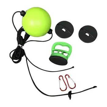  Упражнение с ударным мячом с присоской и клейкими дисками Оборудование для фитнеса Спарринг Боксерский реактивный мяч для тренировки ловкости