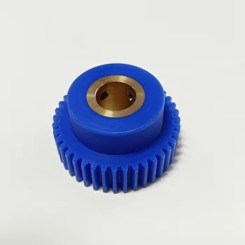  40 зубьев 84x25x46 мм Синяя пластиковая шестерня для запасных частей печатной машины