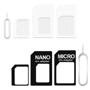  4 В 1 Преобразование Nano SIM-карты в Micro Стандартный адаптер для iphone Samsung 4G LTE USB беспроводной маршрутизатор