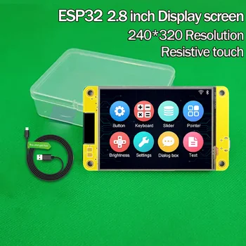  ESP32 240*320 Smart Display Screen 2,8 Дюймовый ЖК-Дисплей Arduino LVGL WIFI & Bluetooth Development Board 2,8 